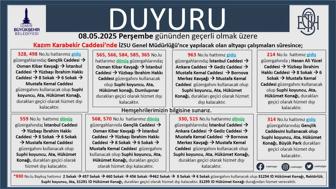 Kazım Karabekir Caddesi İZSU  Altyapı Çalışması.webp