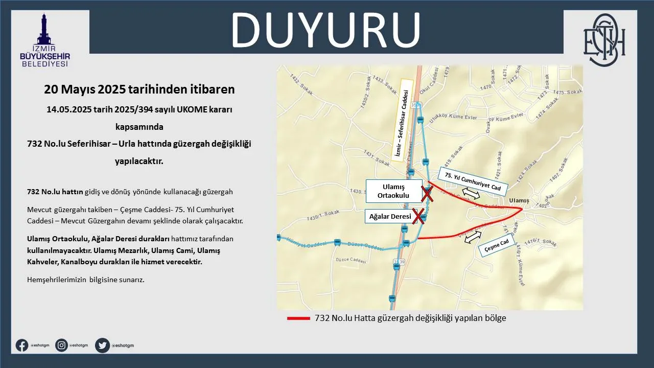 732 nolu hat güzergah değişikliği.webp