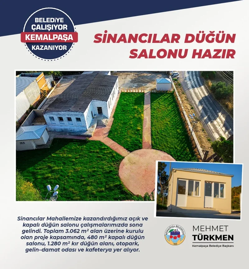 SİNANCILAR DÜĞÜN SALONU İLÇEMİZE KAZANDIRILDI 🌿Sinancılar Mahallemizde yapımı süren açık ve kap.webp
