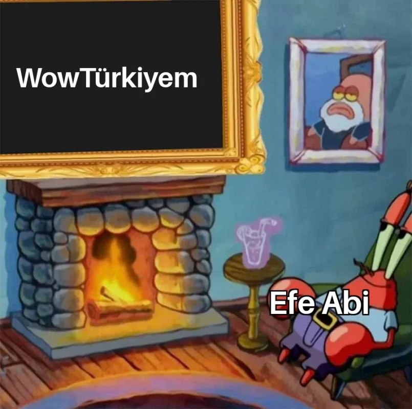 Mr Krabs Looking At Picture Above Fireplace 23102025214657.webp